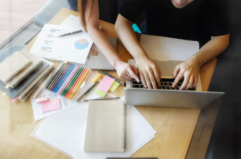 Creating a website during a course